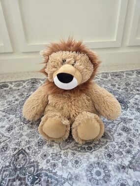 Plush Tan Lion Weighted Stuffed Animal